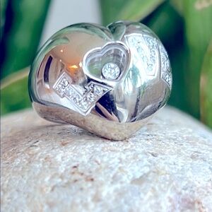 Chopard 18k diamond love ring